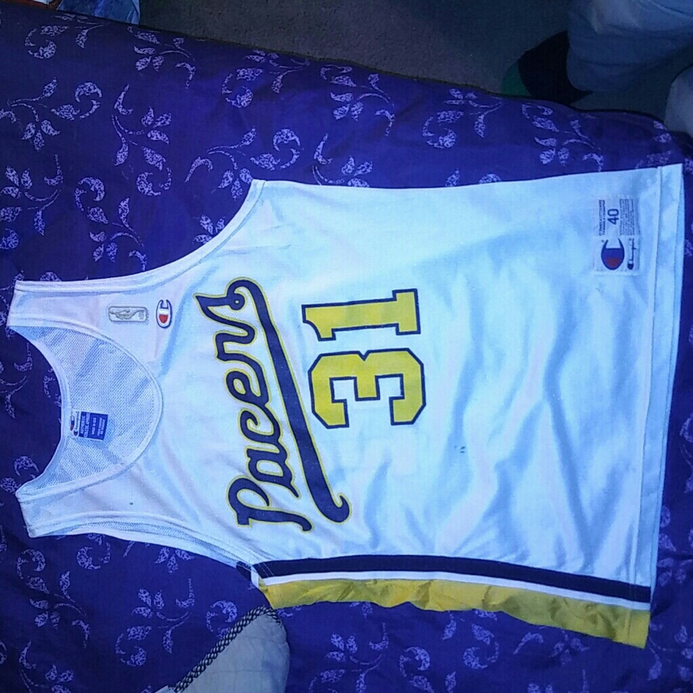 Vintage Reggie Miller Indiana Pacers Jersey